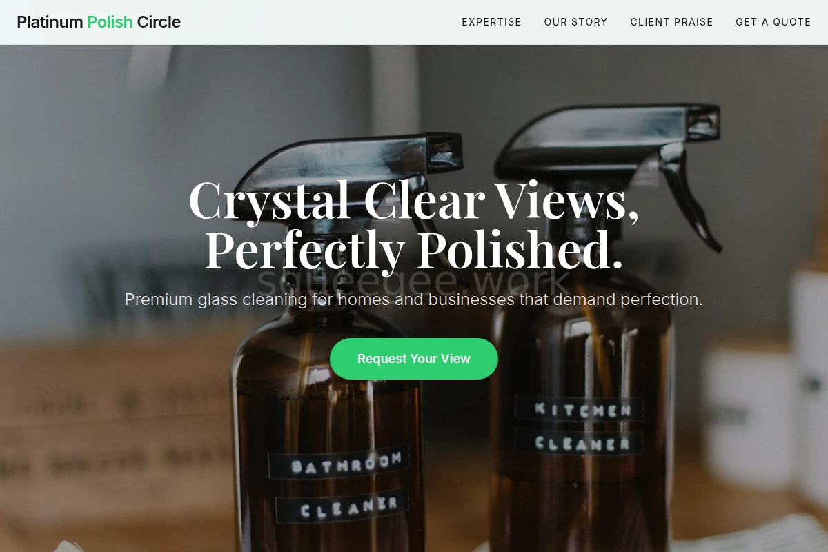 Glass Cleaning