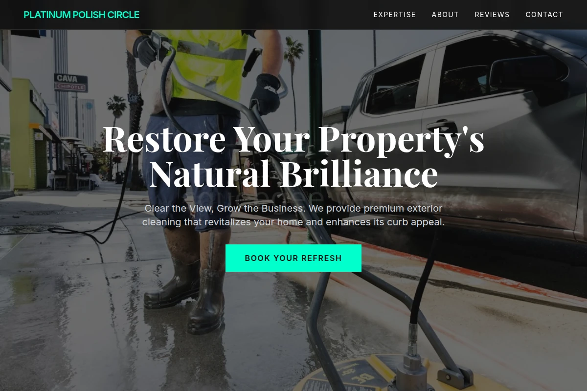 Exterior Pressure Washing