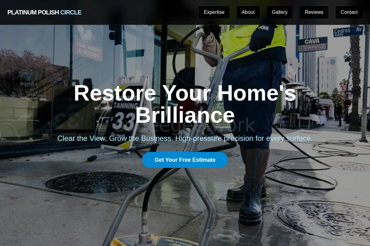 Precision Pressure Washing