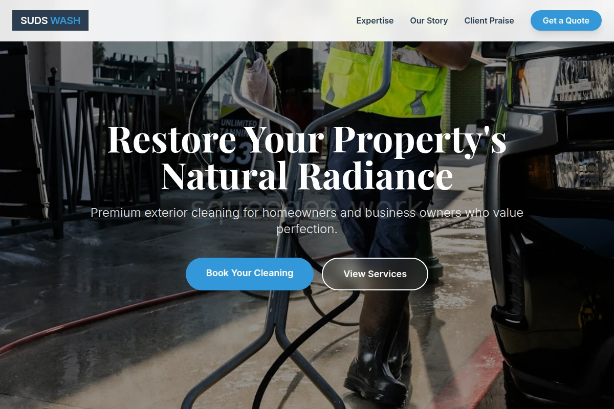 Suds Pressure Washing