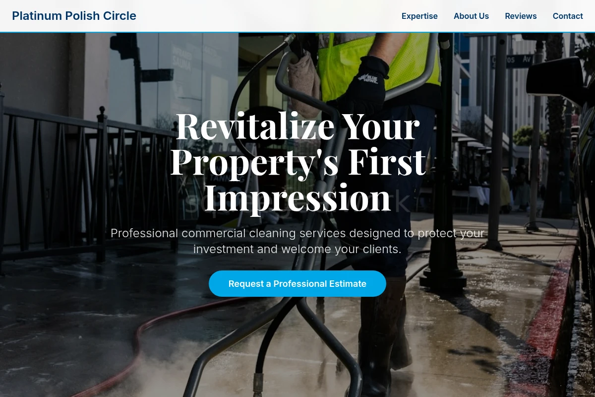 Commercial Pressure Washing